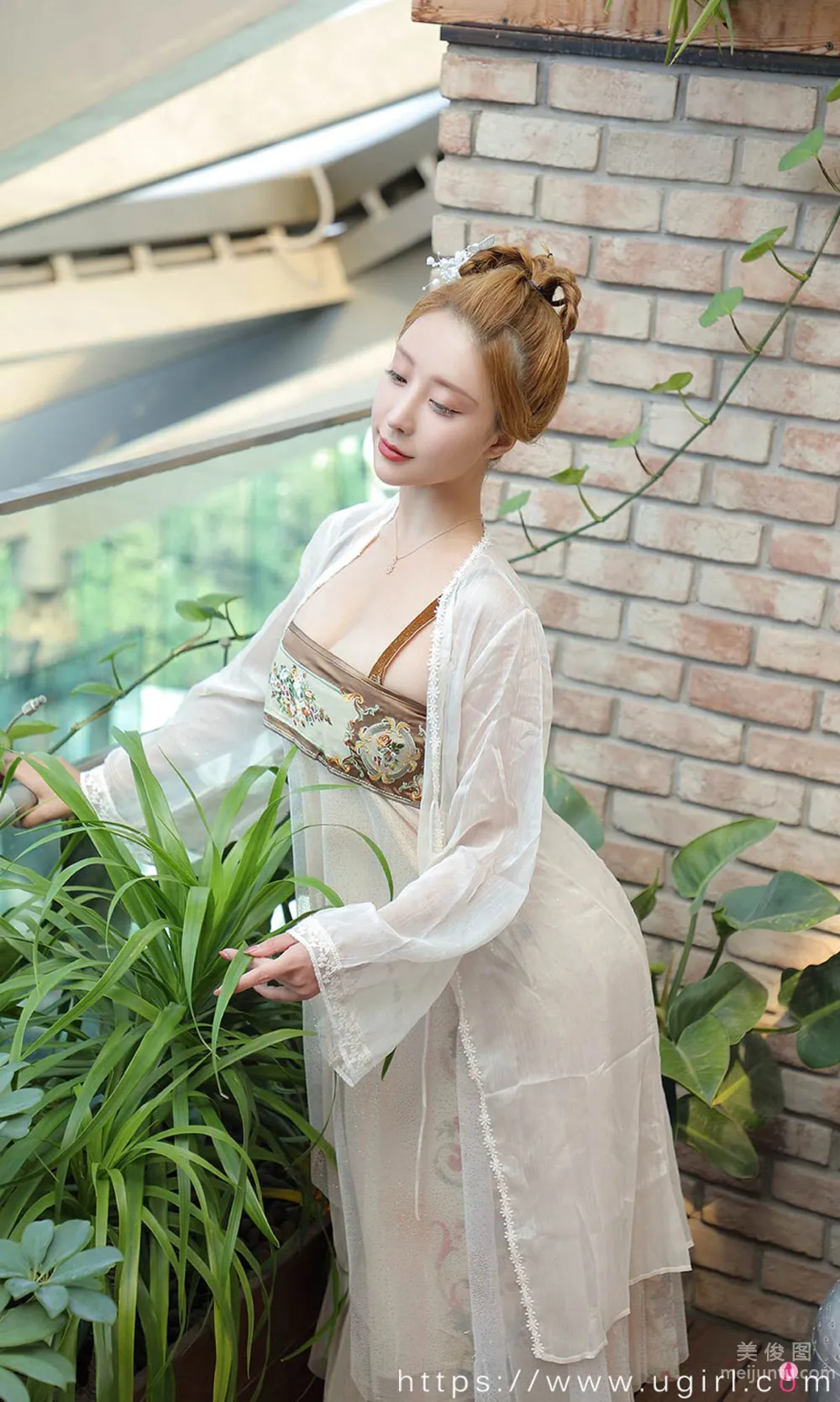 [Ugirls App] No.2178 Xiao Hui - Sweet Heart Full Moon photo 7