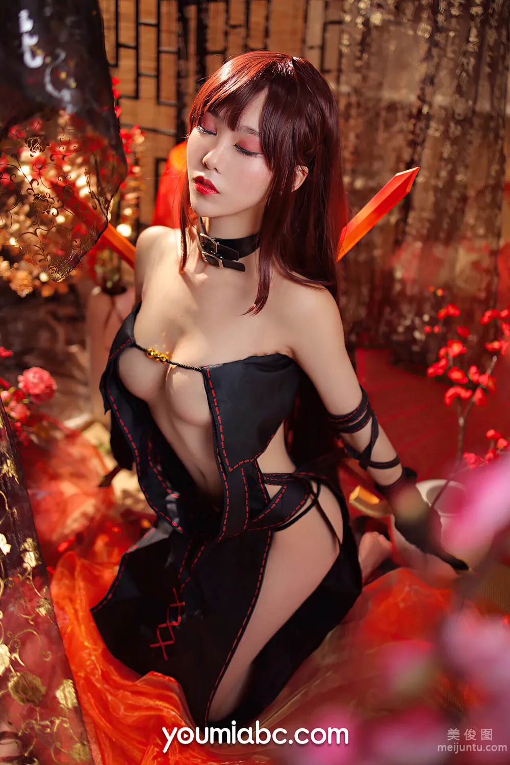 [尤蜜YouMiabc] 抖娘利世 - 虞美人 12
