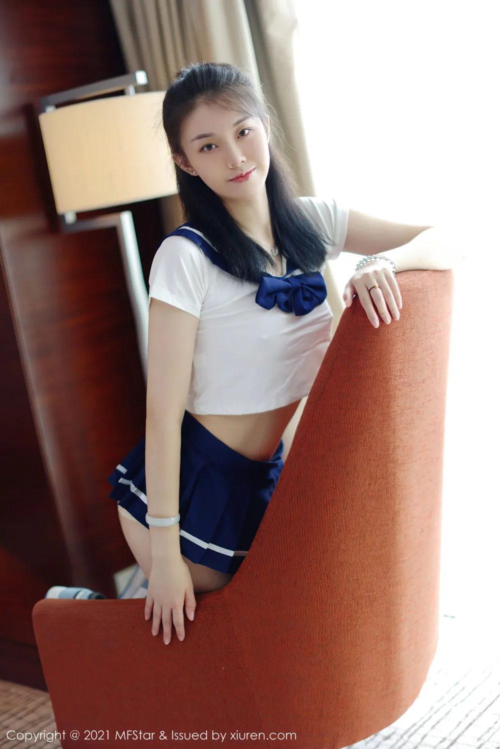[MFStar] Vol.526 Yike Tiandan Huang a - JK Uniform Series photo 21