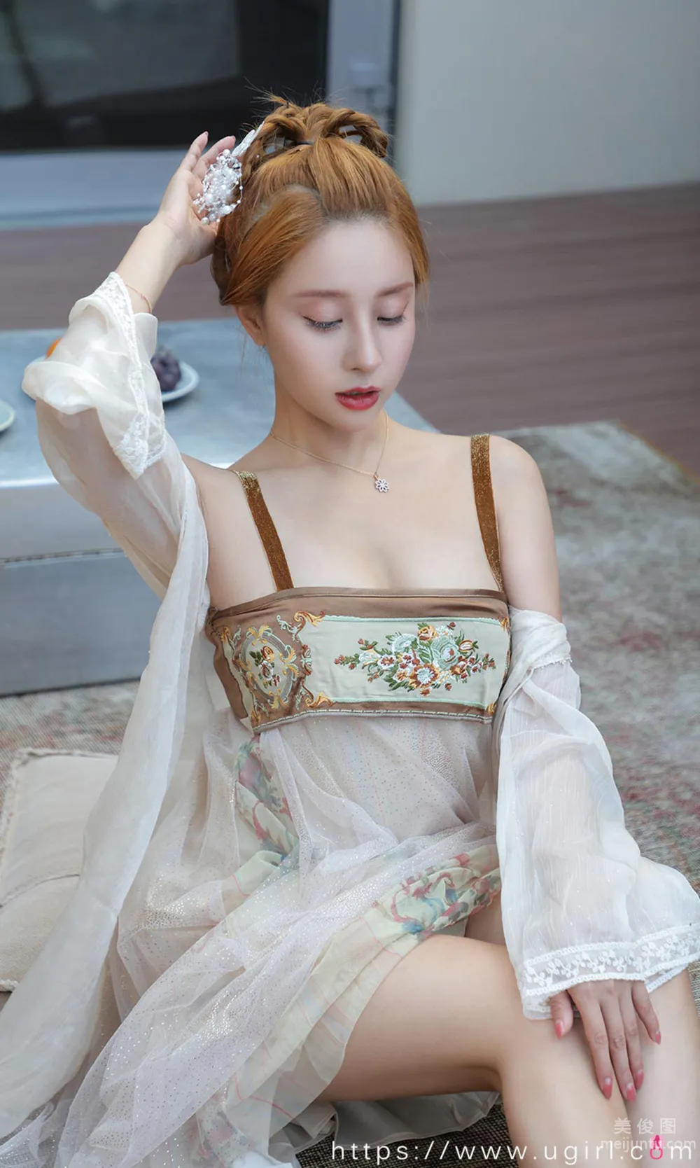 [Ugirls App] No.2178 Xiao Hui - Sweet Heart Full Moon photo 12