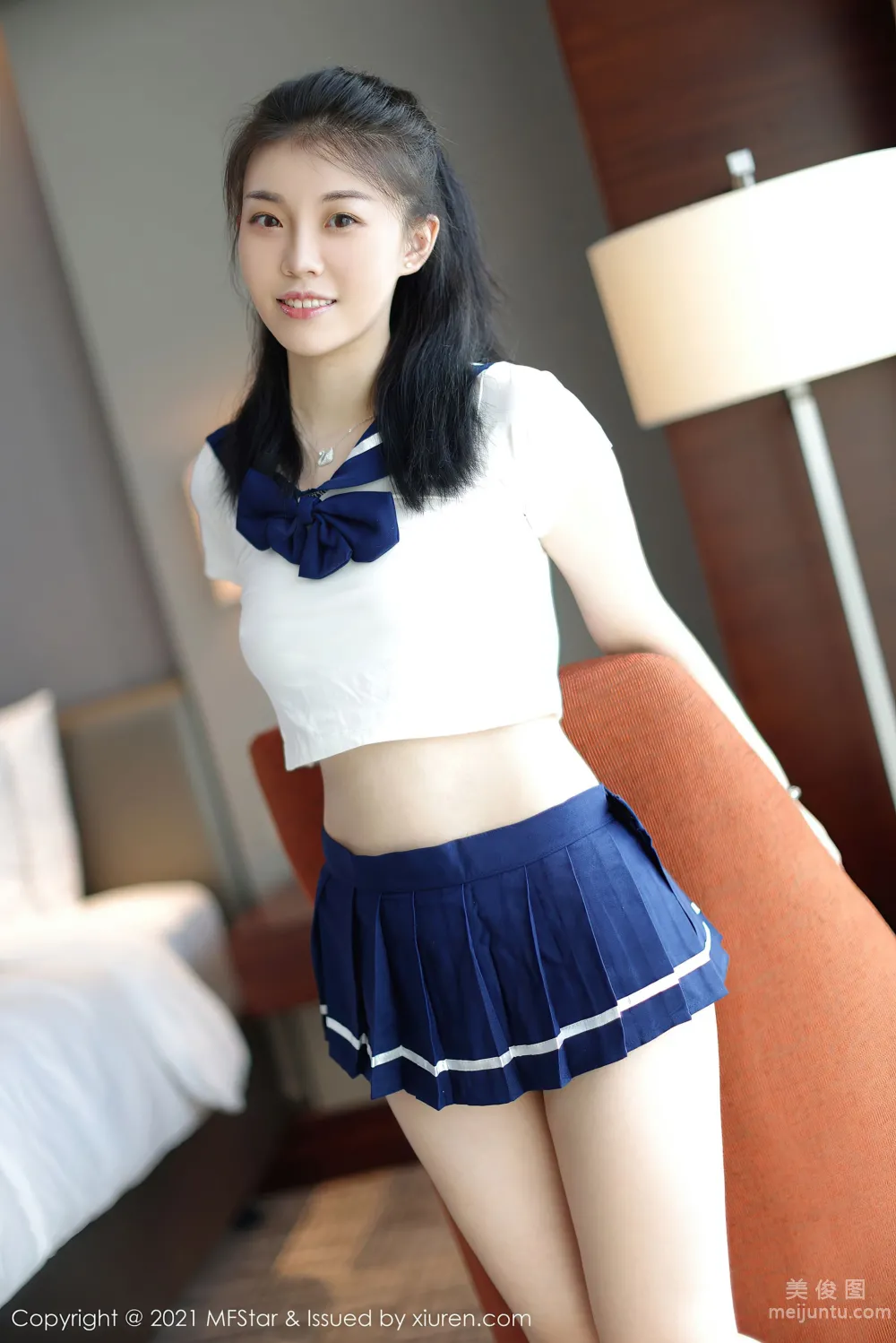[MFStar] Vol.526 Yike Tiandan Huang a - JK Uniform Series photo 34