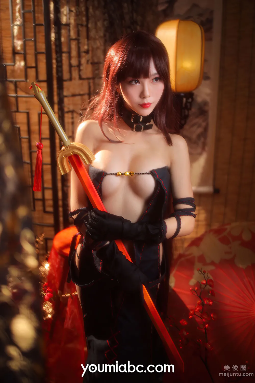 [尤蜜YouMiabc] 抖娘利世 - 虞美人 9