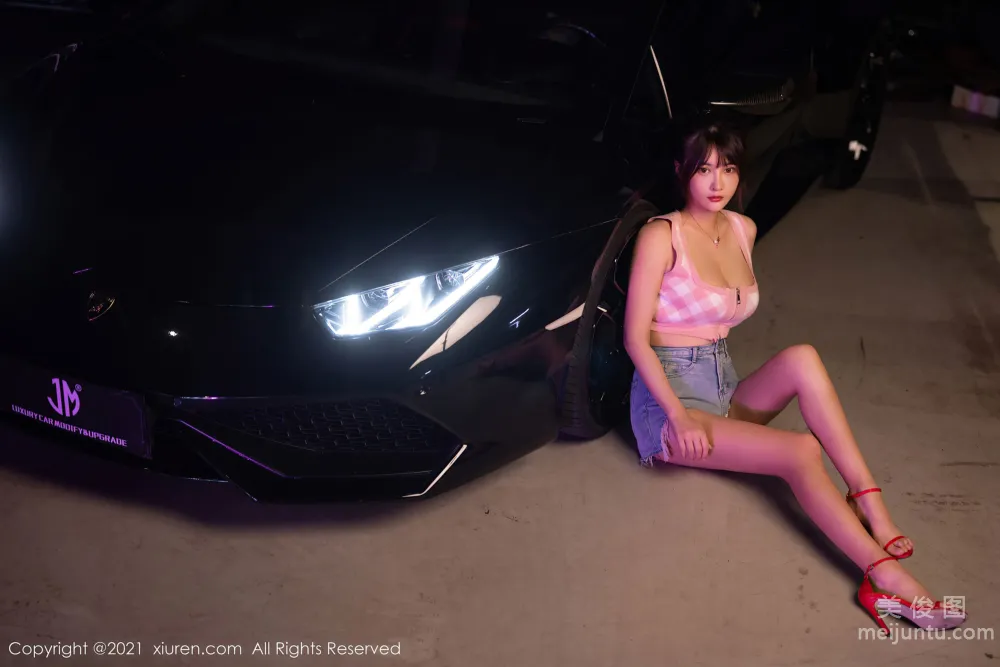 [秀人XiuRen] No.3725 萌奈子 - 香車與美仁的視覺 7