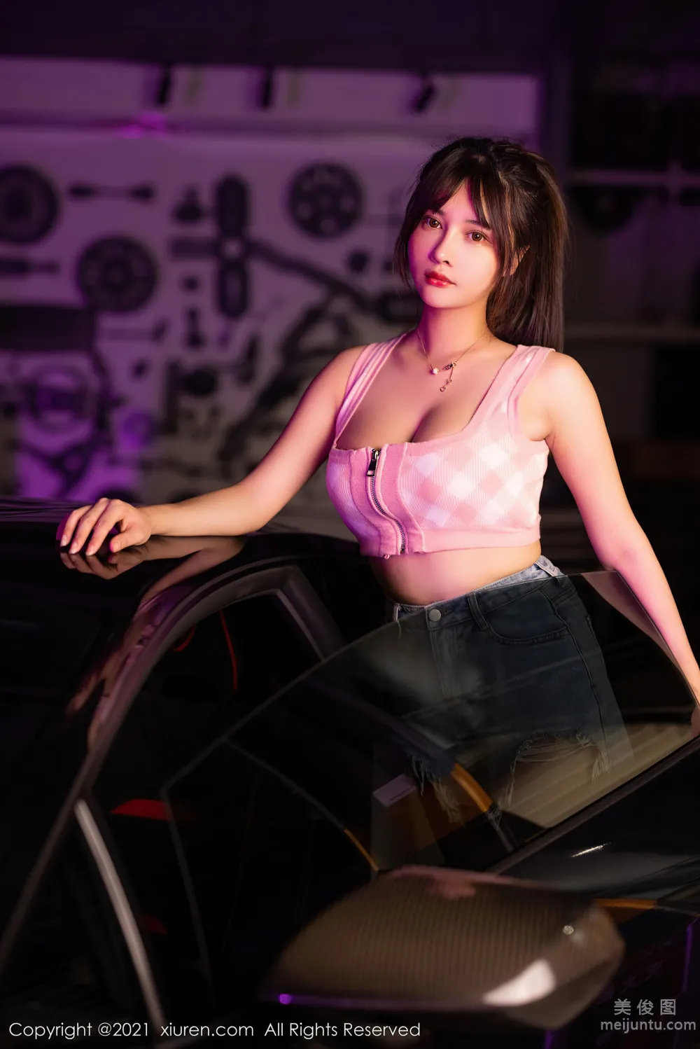 [秀人XiuRen] No.3725 萌奈子 - 香車與美仁的視覺 15