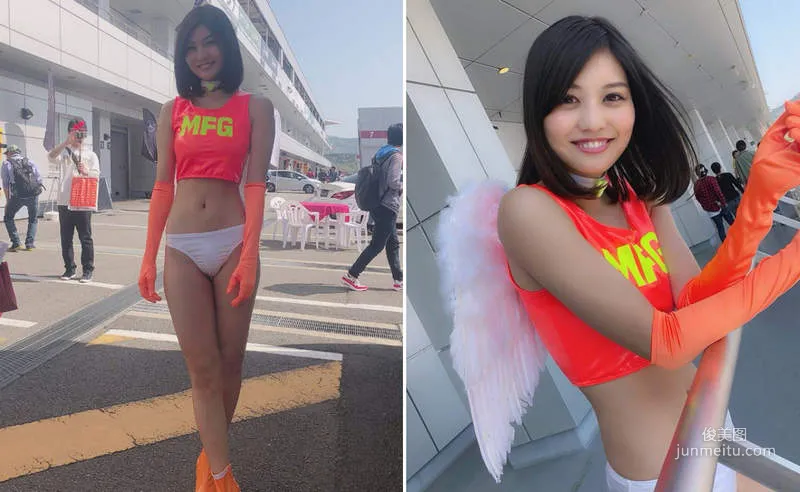 日本賽車皇後《林ゆめ》讓人無法忽略那纖細到不行的腰身 - 圖片6