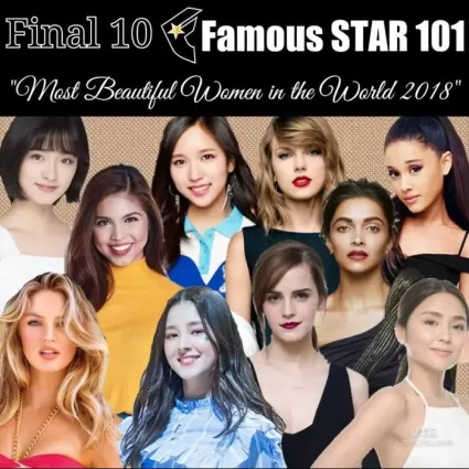 2018「全球最美女星TOP10」榜單揭曉
