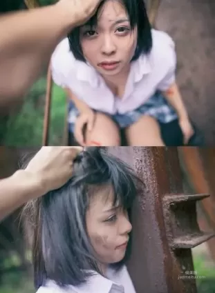 Coser橘由紀《校園霸淩》主題寫真～網友們感覺好壓抑