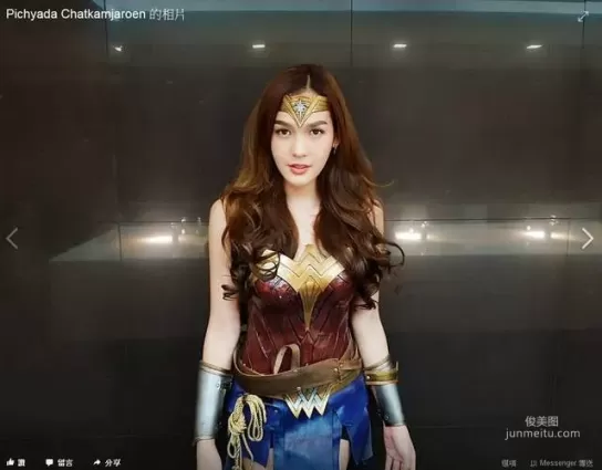 泰國版神奇女俠！正妹R.Pichya不輸蓋爾加多