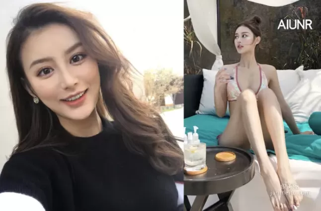 就是靜文，長腿正妹這樣躺，曲線超誘人得令人發瘋！