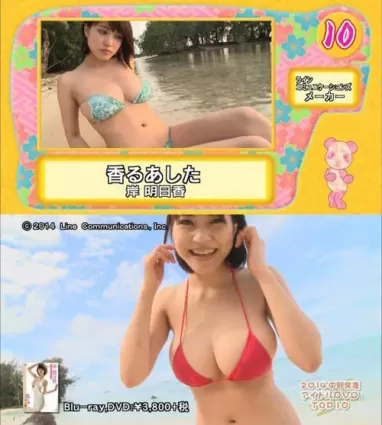 日本2014上半年寫真DVD排行榜出爐，女神原來是她們！