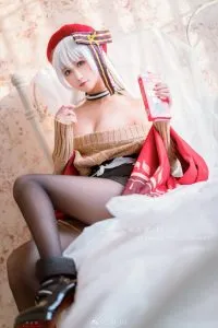 三度_69，小紅帽，白毛可愛少女，圖片，第五張