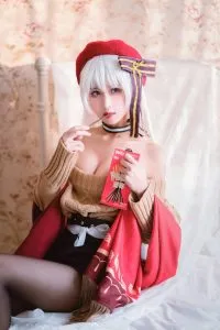 三度_69，小紅帽，白毛可愛少女，圖片，第七張