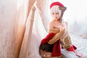 三度_69，小紅帽，白毛可愛少女，圖片，第二張