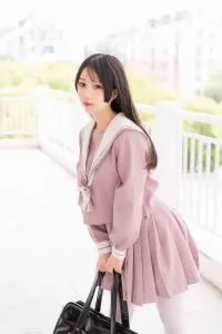 SPRD-1299：半度度度喵 粉色系JK小姐姐，圖片，第四張