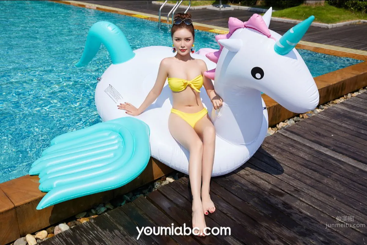 Youmi 2020.07.08 Chen Yuxi Pool Party photo 14