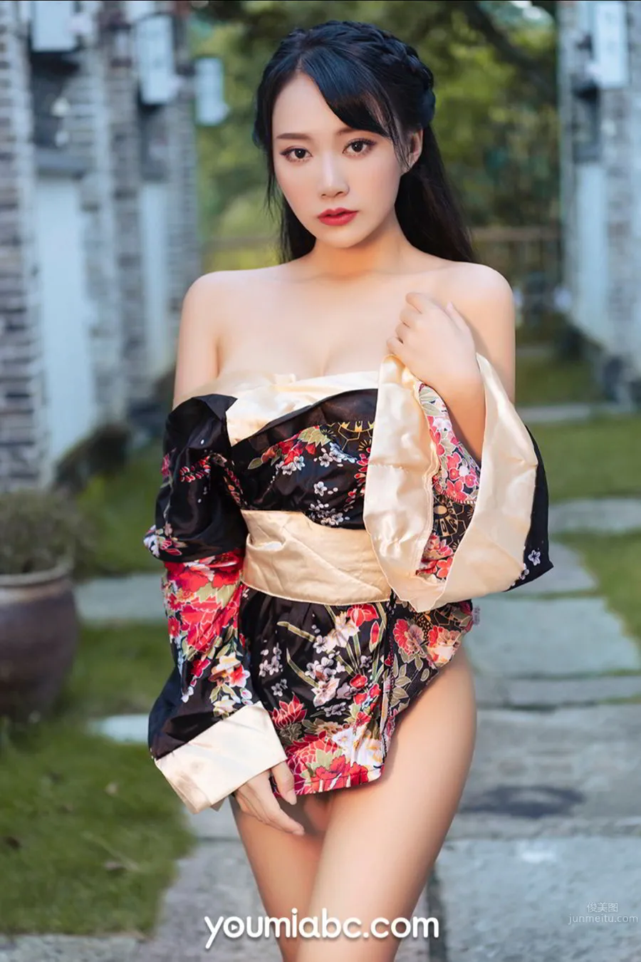 YouMei 2020.07.10 He Jiaying Gentle Breeze Girl photo 2