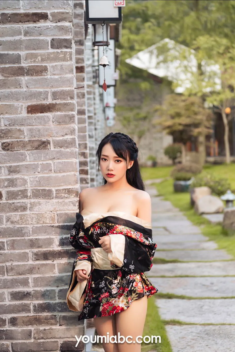 YouMei 2020.07.10 He Jiaying Gentle Breeze Girl photo 10