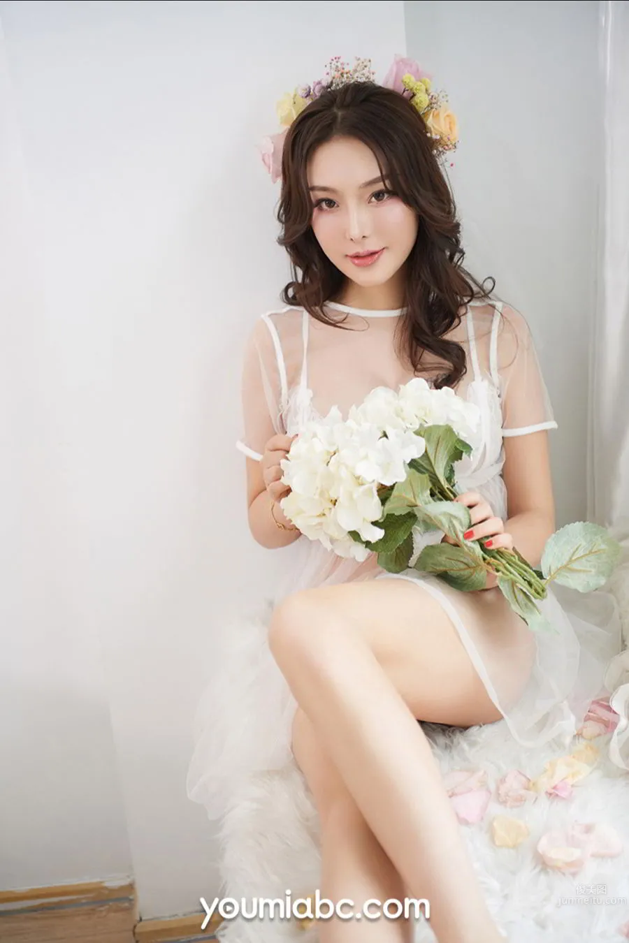 YouMei 2020.07.31 Chen Yuanyuan, Spring Colors Fill the House photo 2