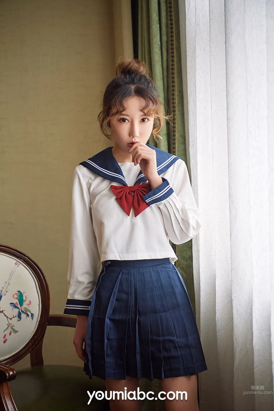YouMei 2020.02.13 Stunning Schoolgirl Yao Yao photo 2
