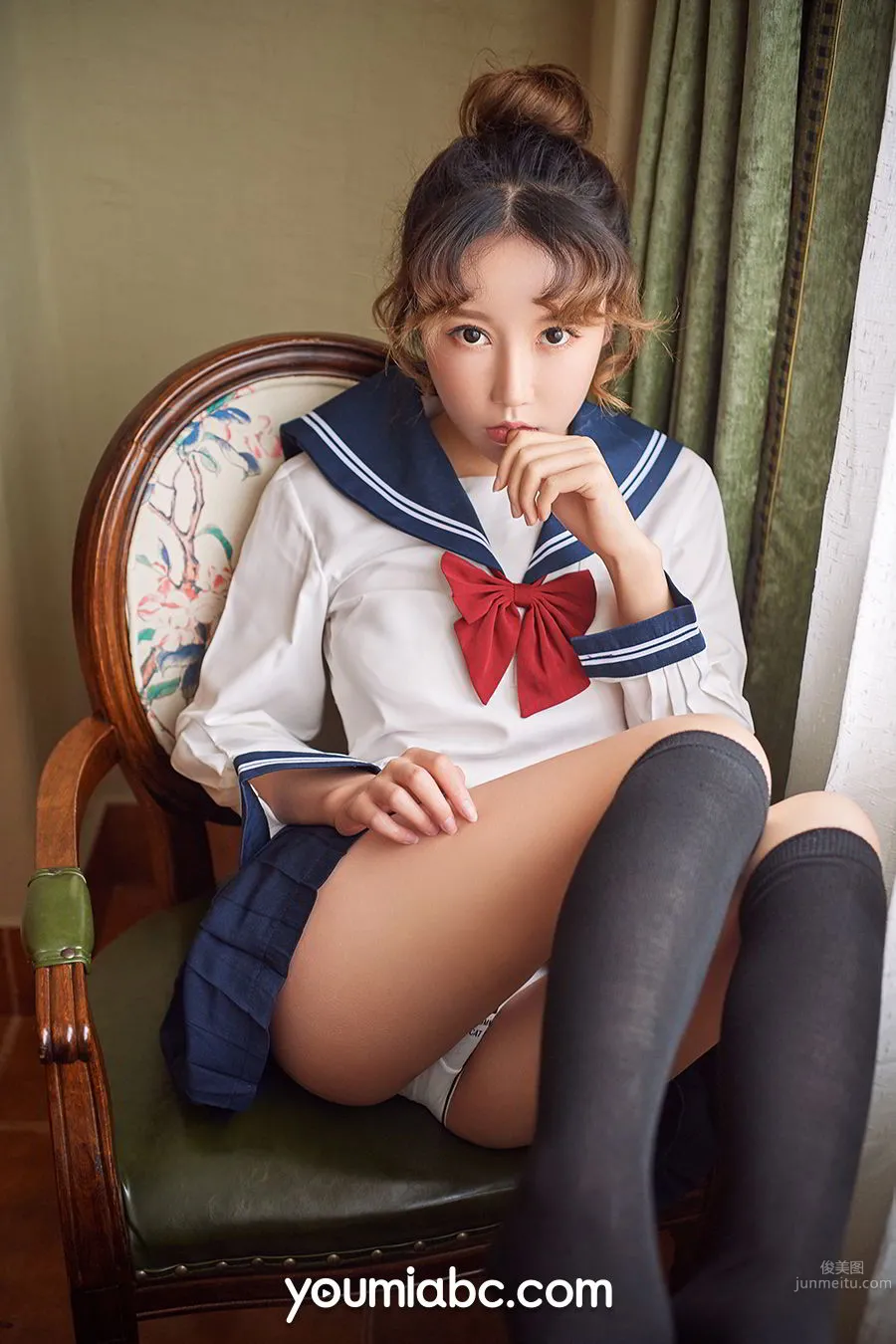 YouMei 2020.02.13 Stunning Schoolgirl Yao Yao photo 9