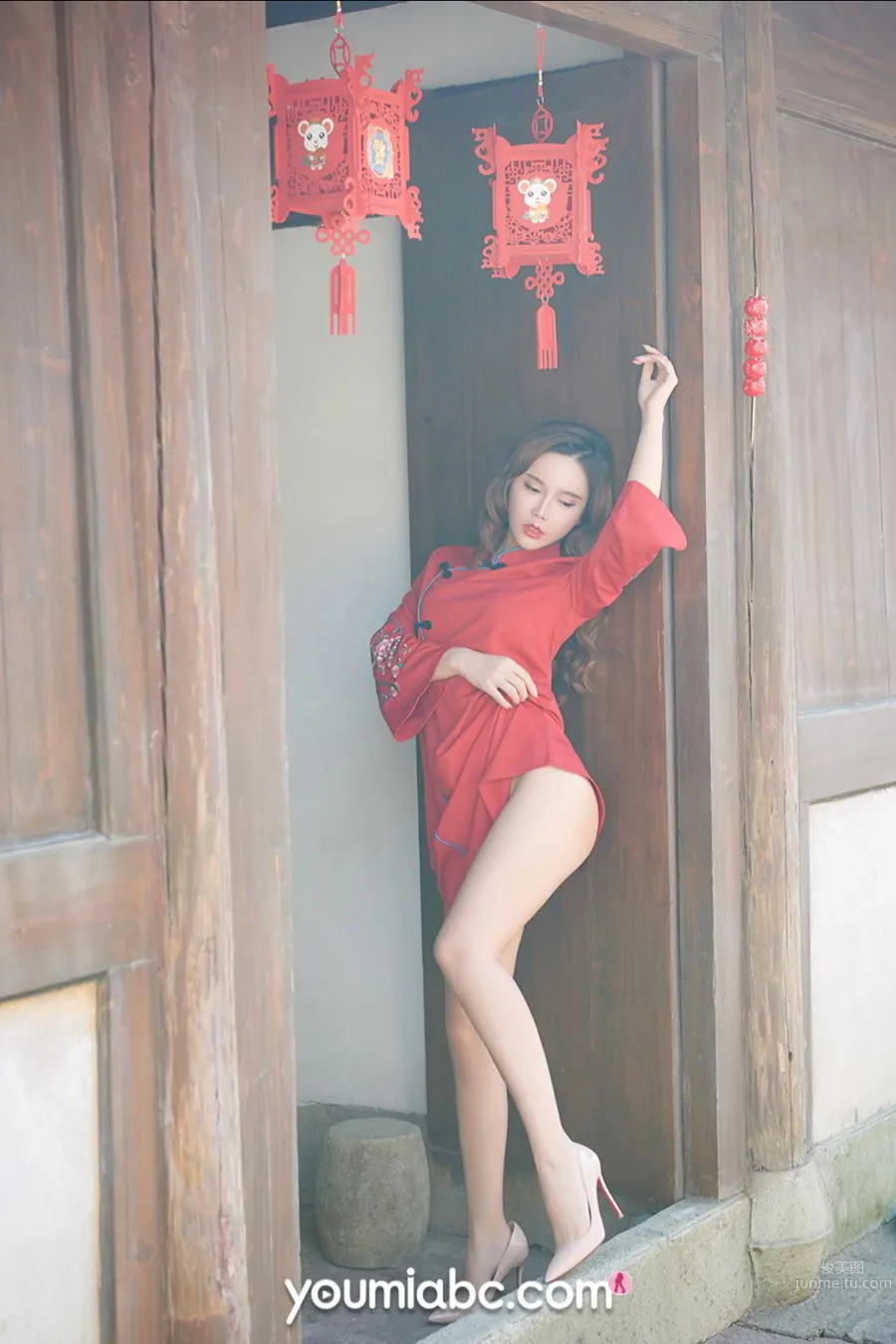 尤蜜Youmi 2020.01.26 爱丽莎&艾小青 双娇拜年_4