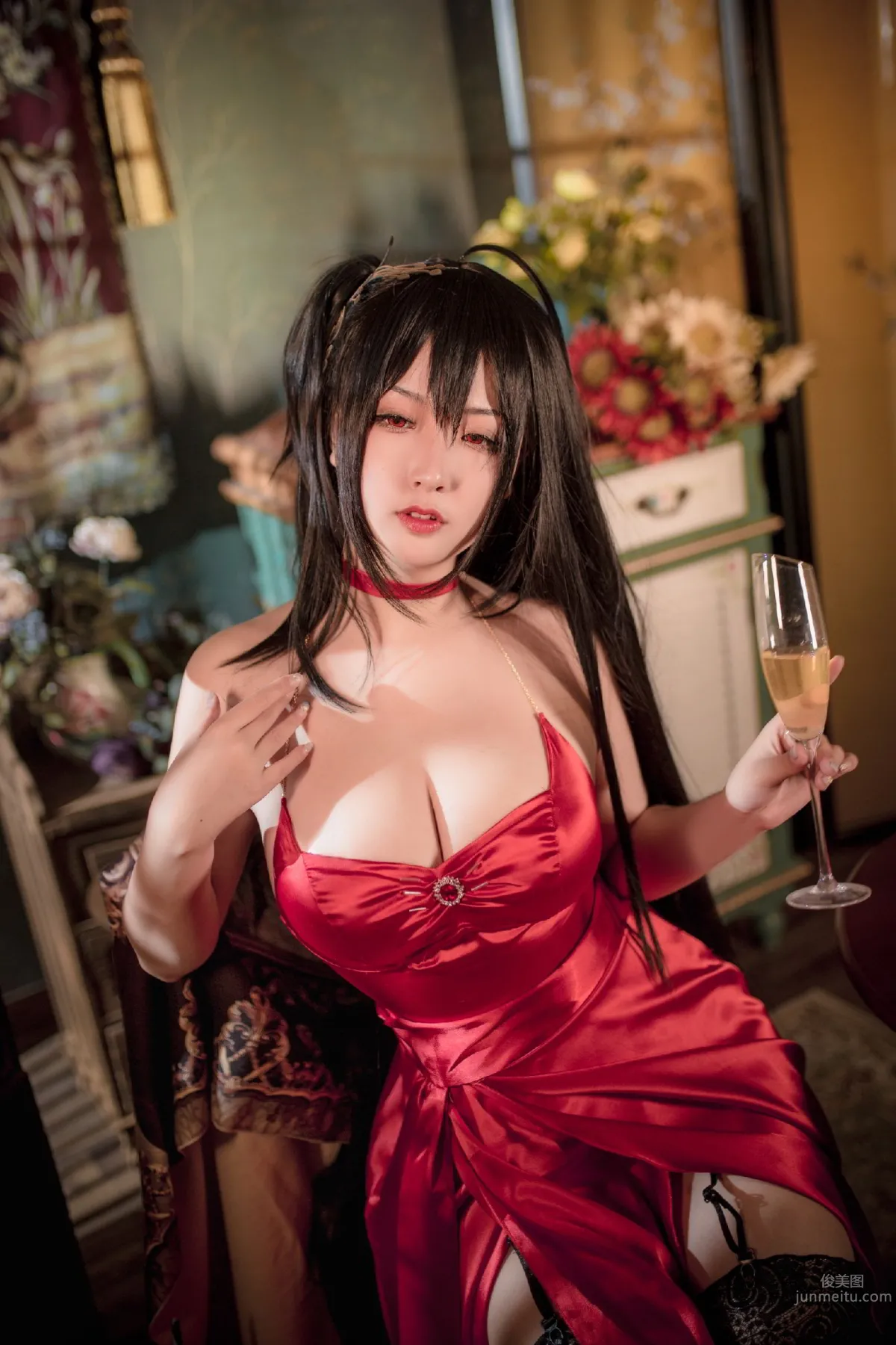 Mao Jiujiang, Azur Lane Taihou and White Bow Southern Hemisphere photo 23