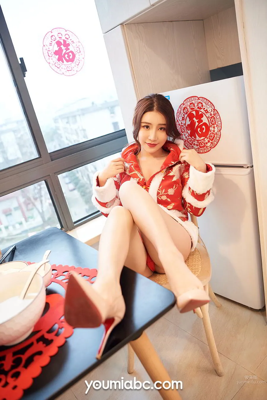 尤蜜Youmi 2020.02.08 樱樱闹元宵 绯月樱.Cherry_13