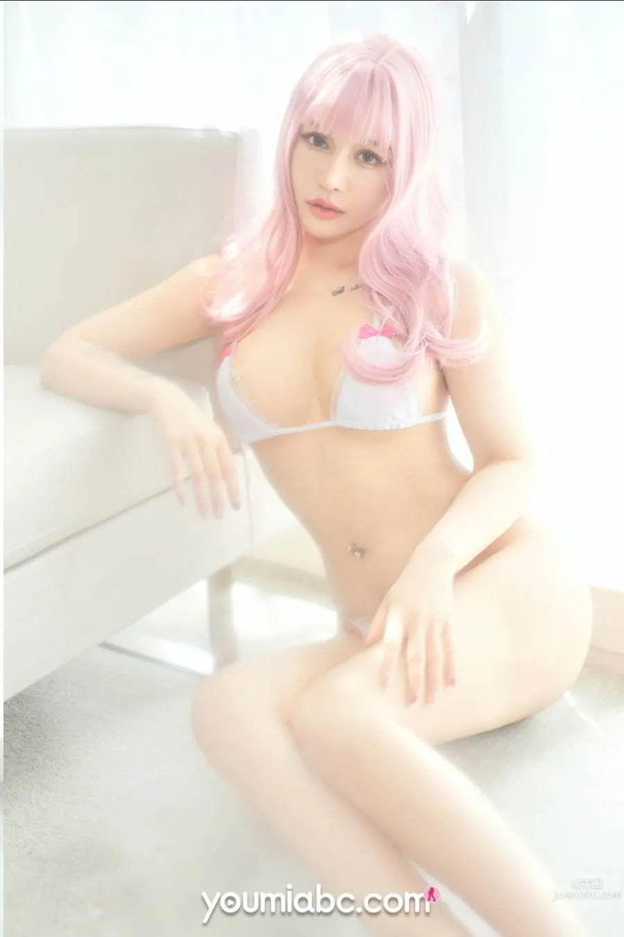 YouMei 2019.12.17 Ke Ke Pink Sweetheart photo 7
