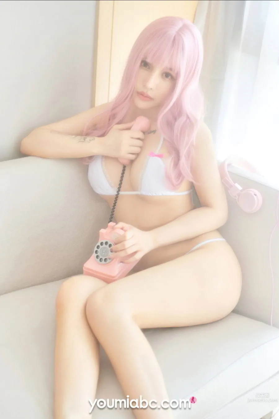 YouMei 2019.12.17 Ke Ke Pink Sweetheart photo 30