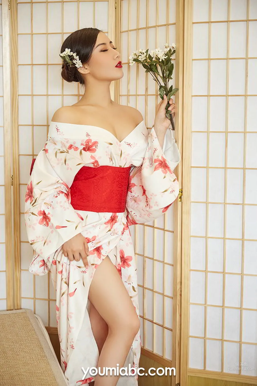 尤蜜Youmi 和风小娇娘 小仙_4