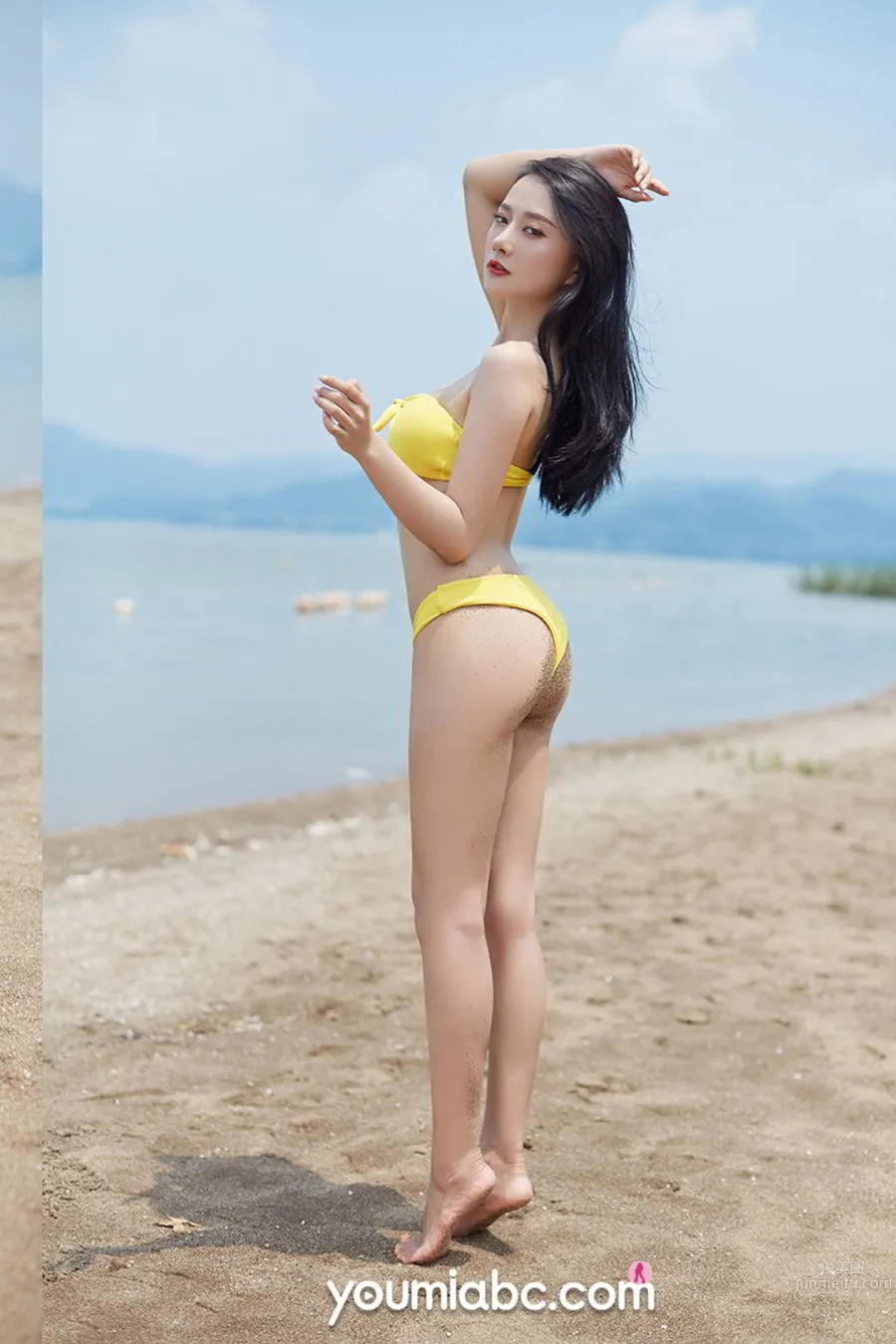 YouMei 2019.10.22 He Jiaying, Beach Encounter photo 24