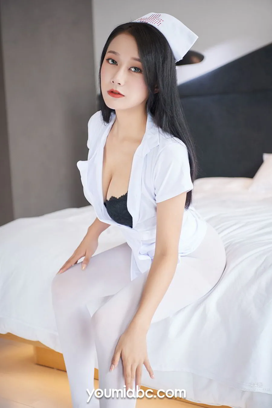 YouMei 2019.10.22 He Jiaying, Pure White Angel photo 15