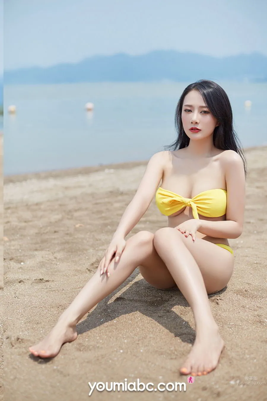 YouMei 2019.10.22 He Jiaying, Beach Encounter photo 25