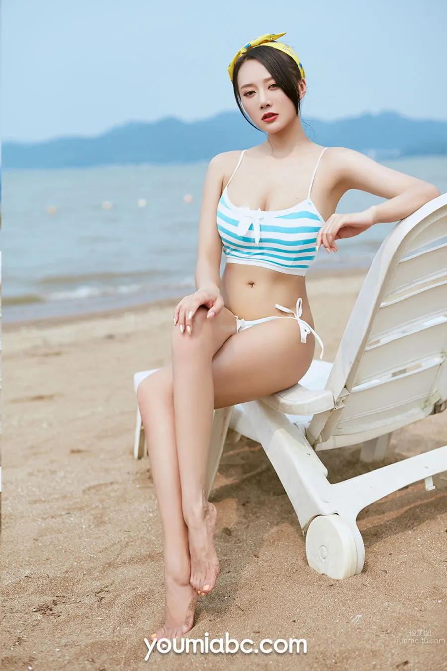 Youmi 2019.11.09 He Jiaying Beach Encounter photo 21