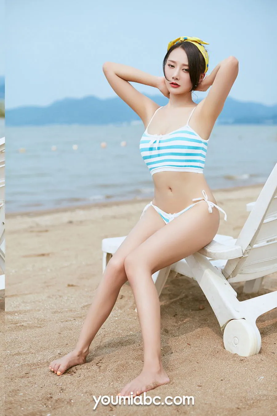 Youmi 2019.11.09 He Jiaying Beach Encounter photo 19