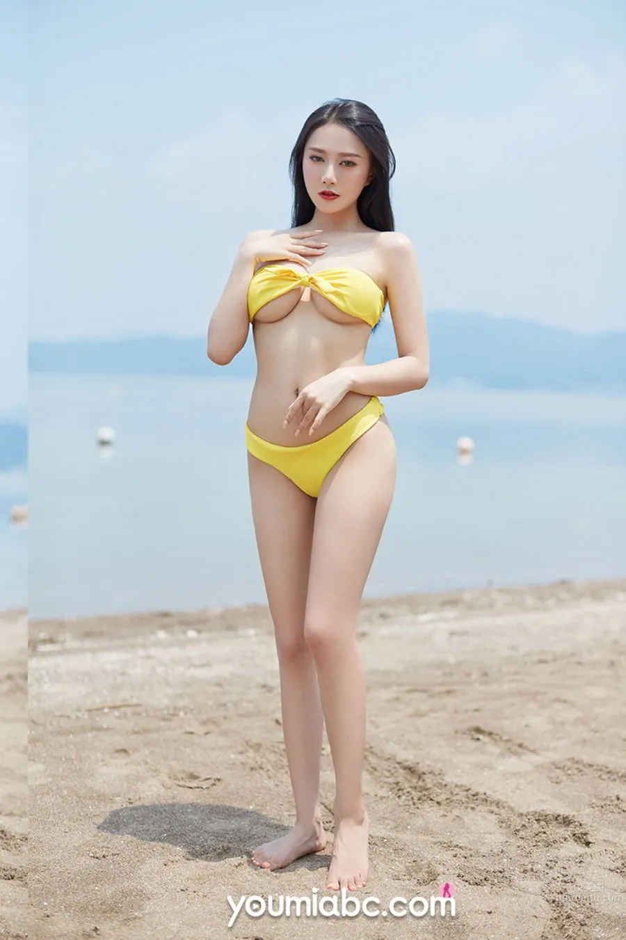YouMei 2019.10.22 He Jiaying, Beach Encounter photo 13