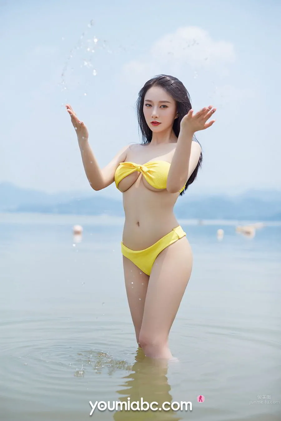 YouMei 2019.10.22 He Jiaying, Beach Encounter photo 19