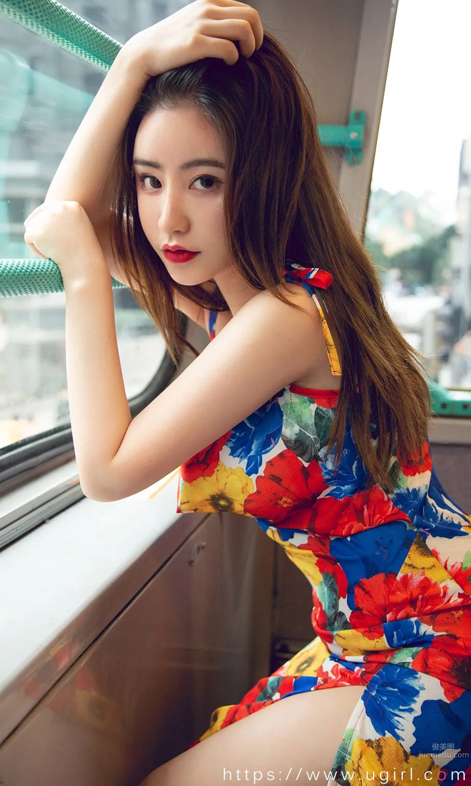 Hong Kong Style Lover Fei Yueying, Romantic Floral Long Dress photo 5