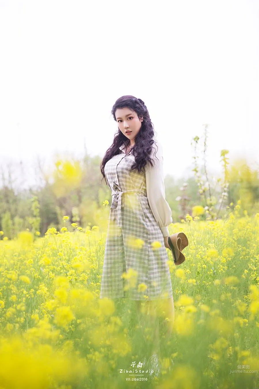 [TouTiao Goddess] 2020.04.20 Sunny Day of Rapeseed Flowers Zhong Qing photo 8