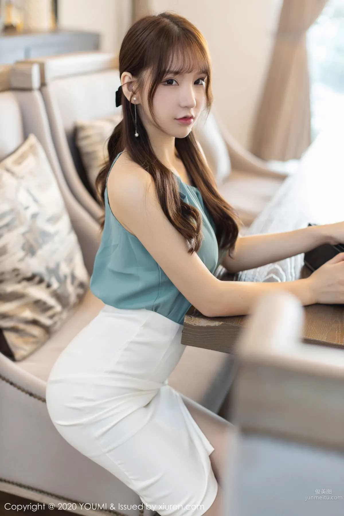 [YOUMI] 2020.02.13 VOL.414 Zhou Yuxi Sandy photo 14