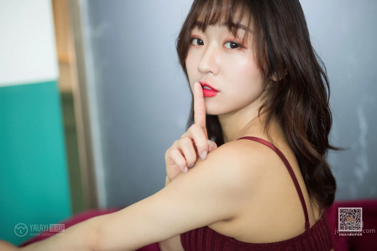 [YALAYI] 2020.01.08 Vol.514 Purple-Red Velvet Xiao Ying photo 18