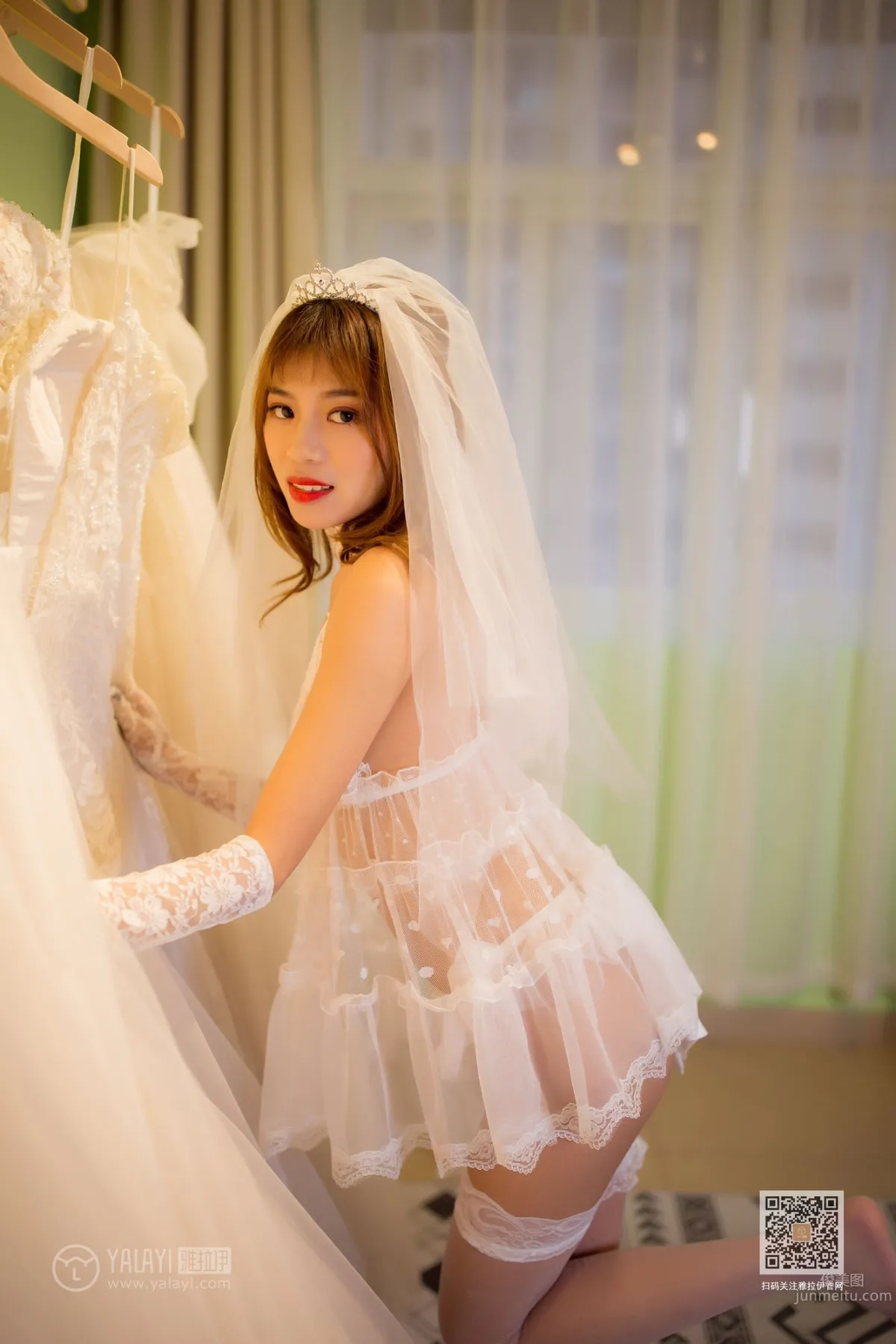 [YALAYI] 2020.01.18 Vol.524 Sexy Wedding Dress Li Ya photo 31