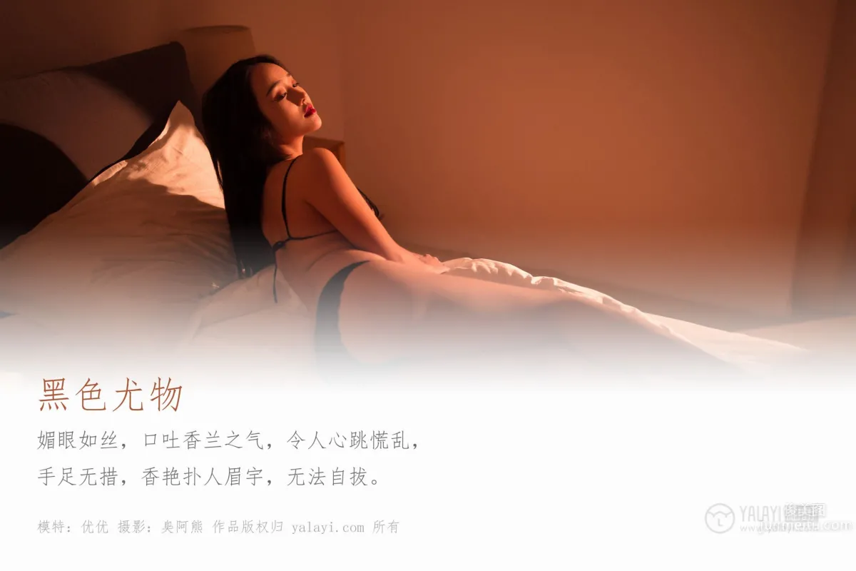 [YALAYI] 2020.01.16 Vol.522 Black Beauty You You photo 1