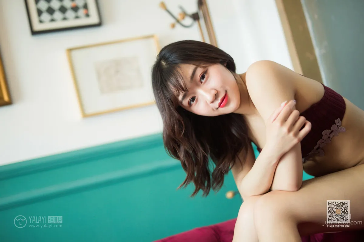 [YALAYI] 2020.01.08 Vol.514 Purple-Red Velvet Xiao Ying photo 31