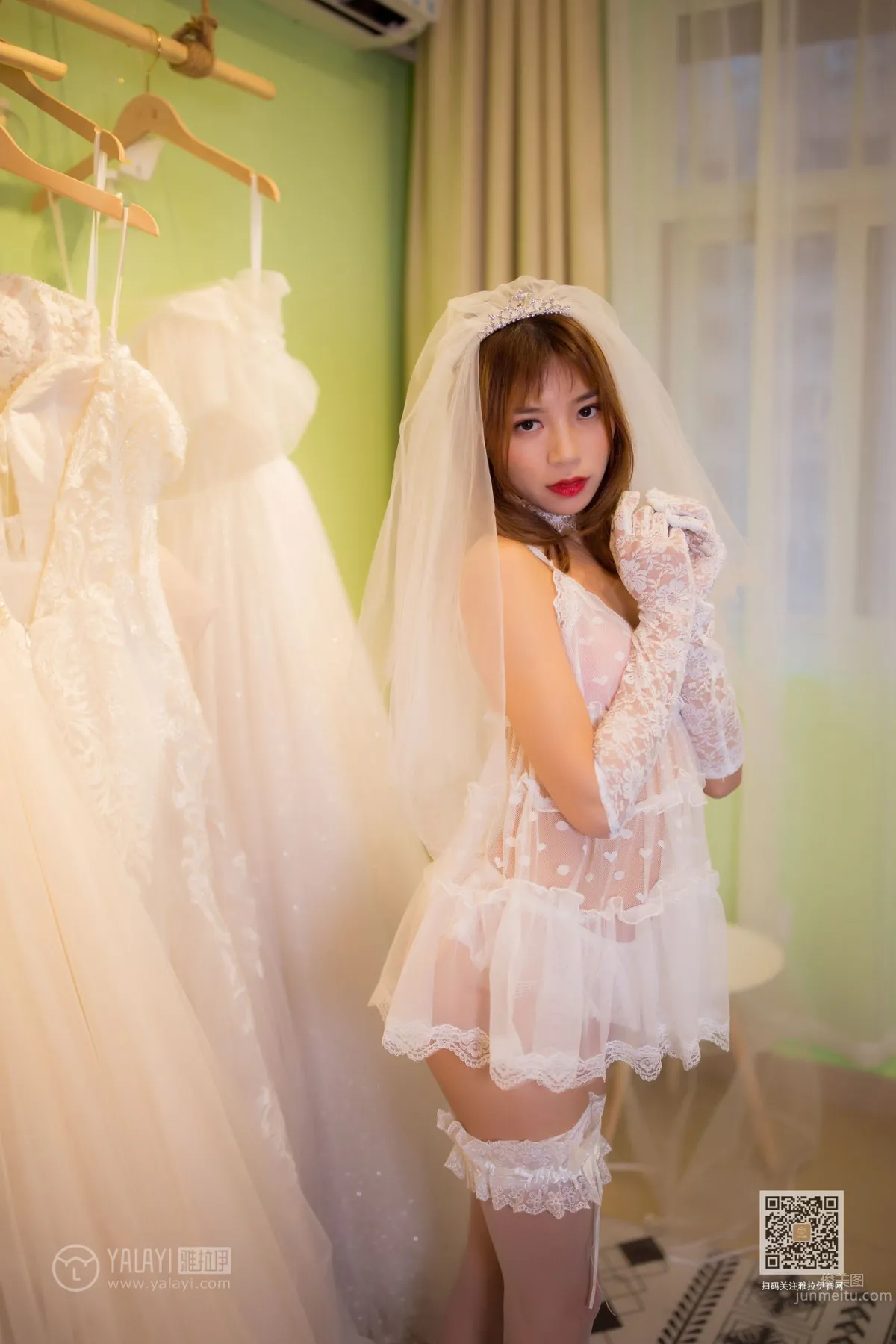 [YALAYI] 2020.01.18 Vol.524 Sexy Wedding Dress Li Ya photo 32