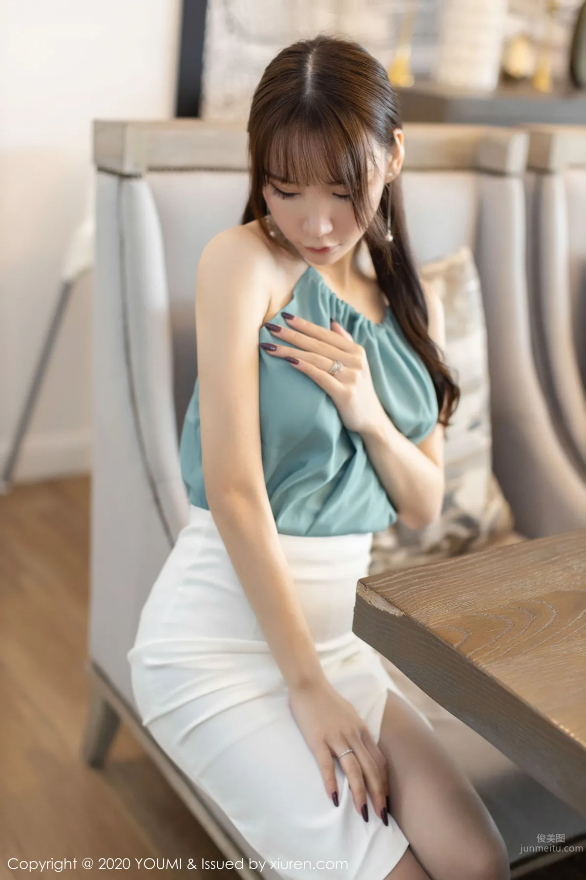 [YOUMI] 2020.02.13 VOL.414 Zhou Yuxi Sandy photo 16