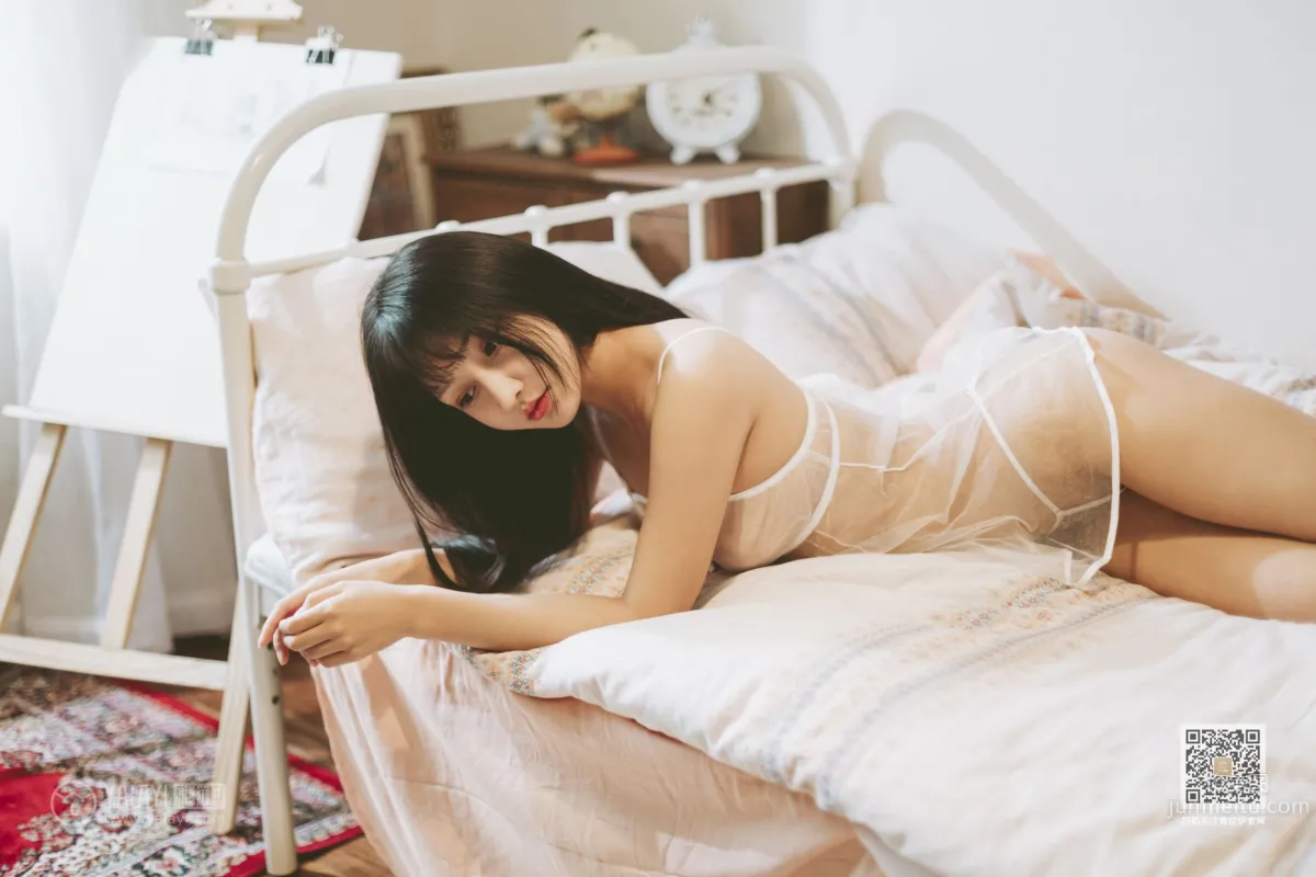 [YALAYI] 2019.12.13 No.489 Skin Shirt Through Bone Han Xi photo 13