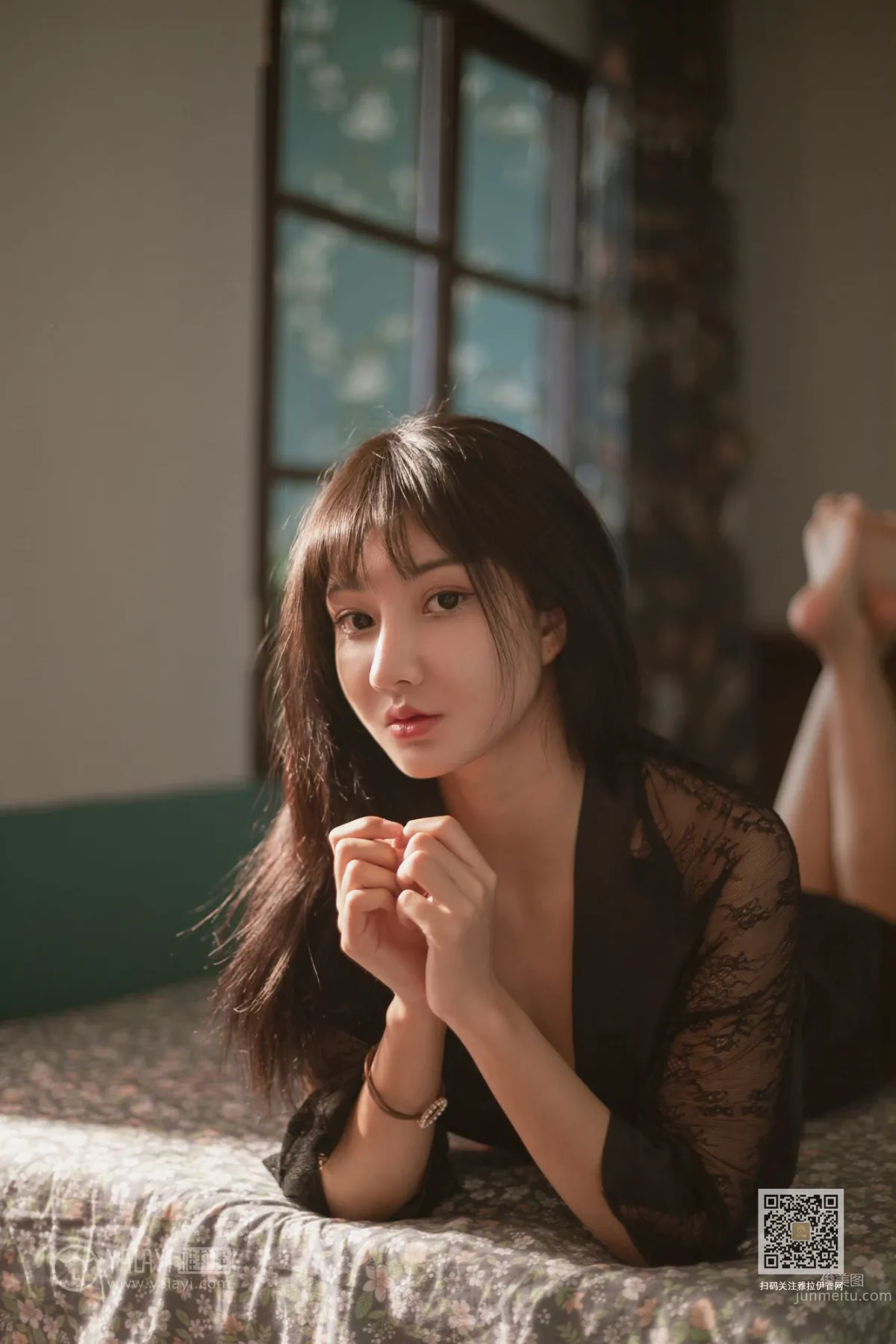 [YALAYI] 2019.12.18 No.494 Curtain-Rolled Beauty with Graceful Charm, Han Xi photo 16