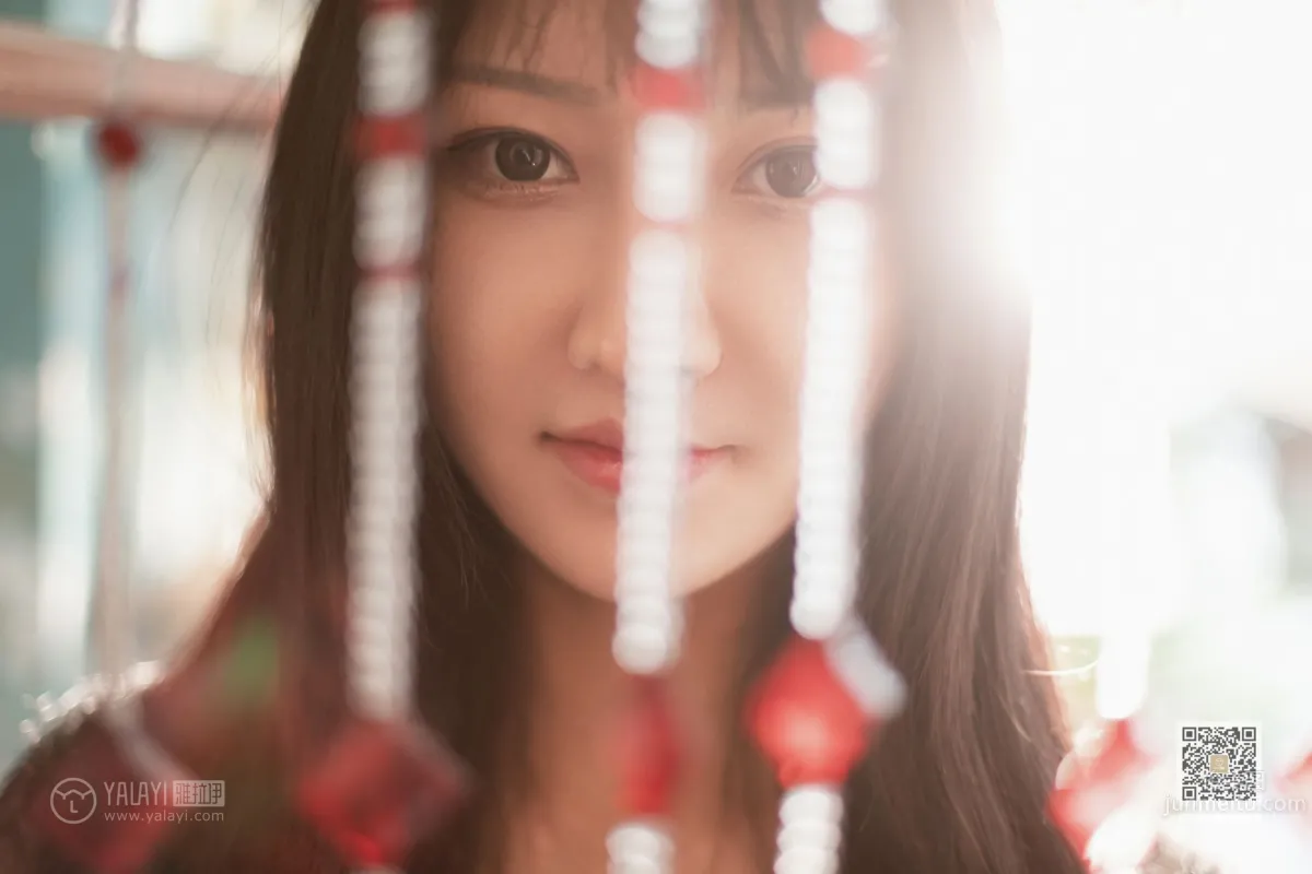 [YALAYI] 2019.12.18 No.494 Curtain-Rolled Beauty with Graceful Charm, Han Xi photo 24