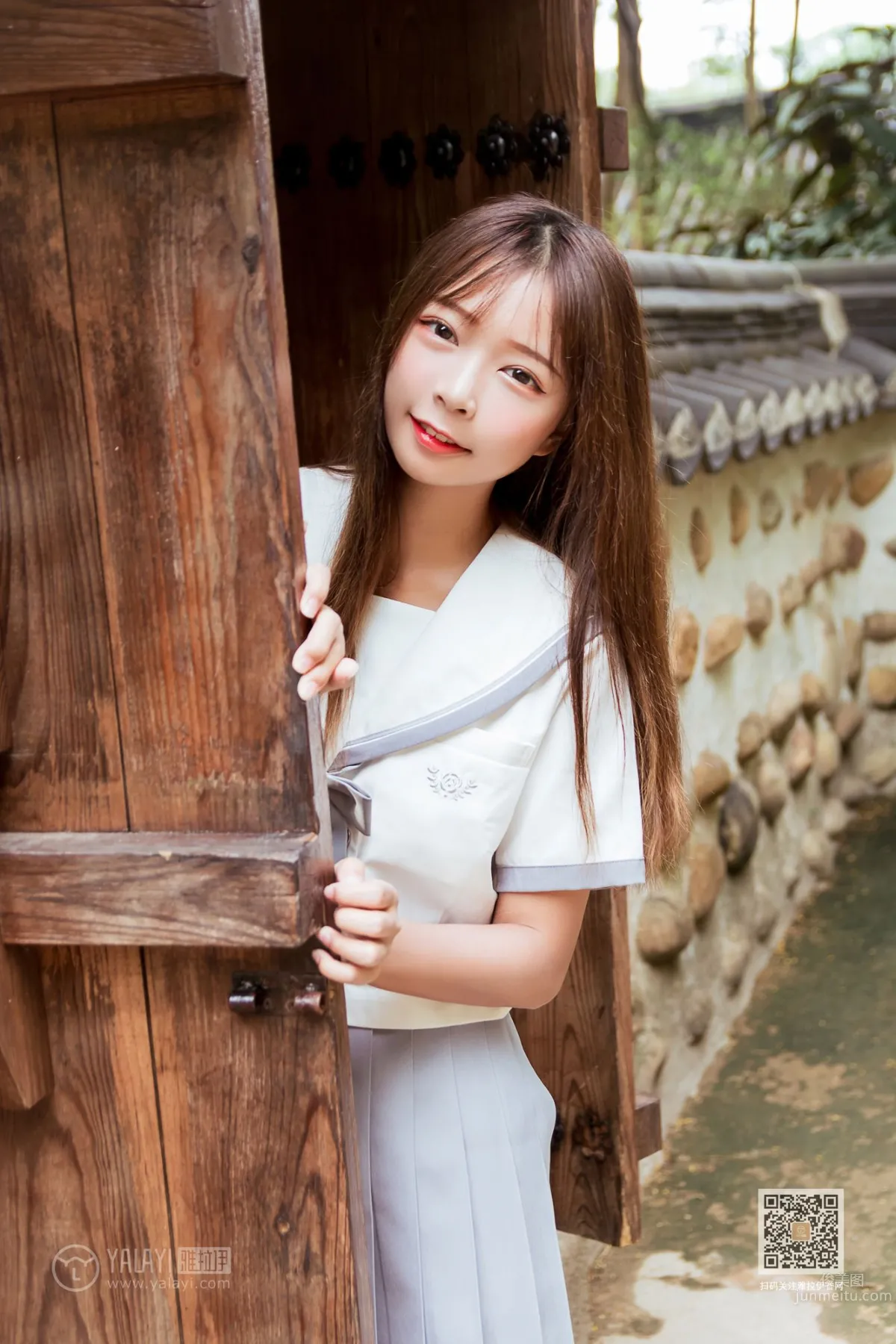 [YALAYI] 2019.11.22 No.471 Yuexiu Pleated Skirt Girl, A He photo 21